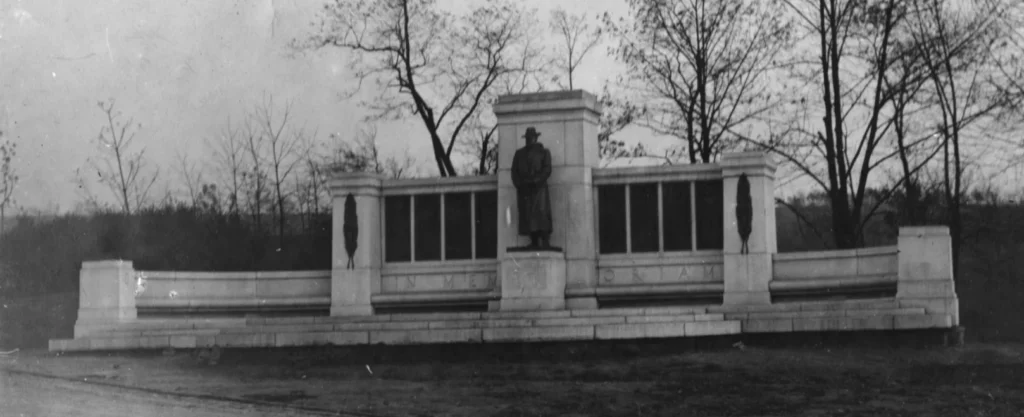 Memorial as built