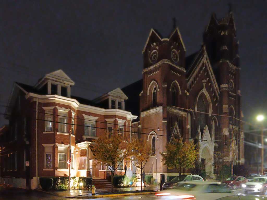 St. Joseph’s at night