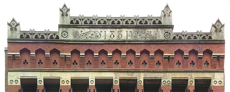 Crest of the building