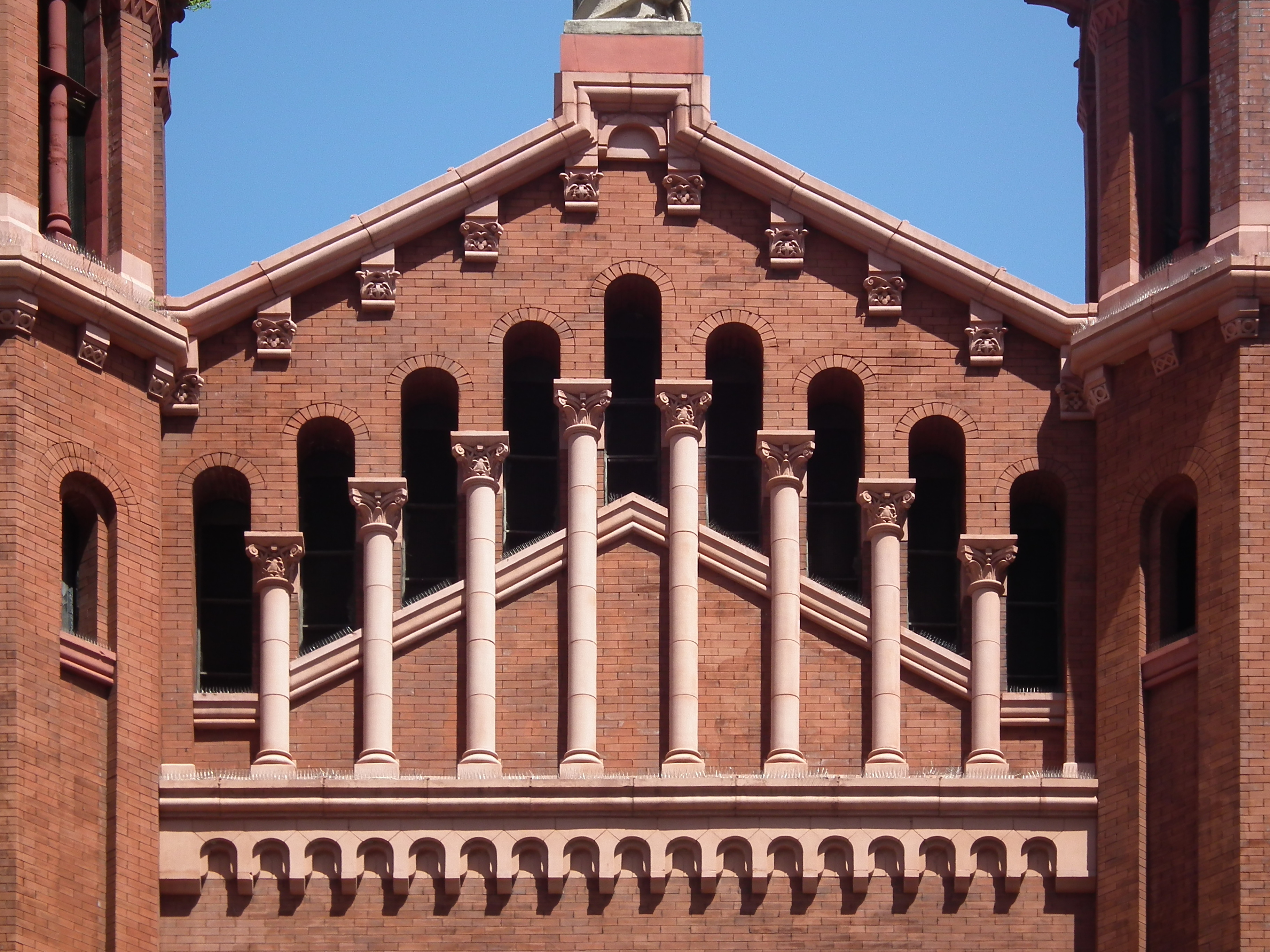 Detail of the West Front