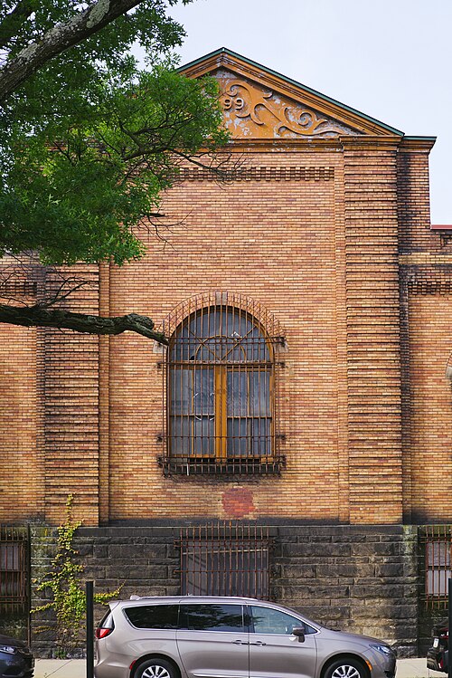 End of the building