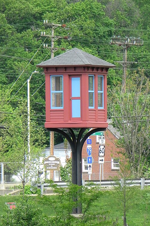Railroad watchtower