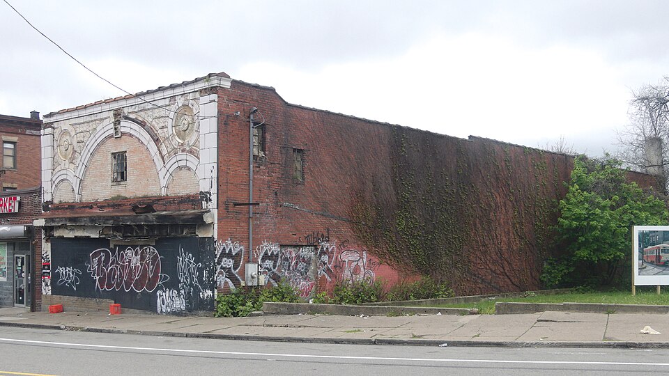Side of the Atlas Theatre