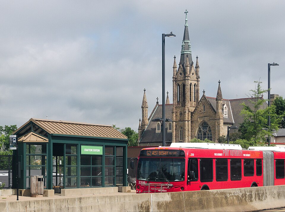 Crafton Station on the West Busway