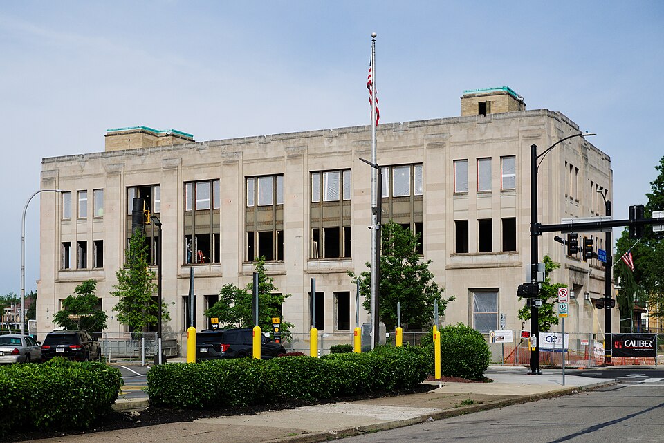 Firehouse and police station