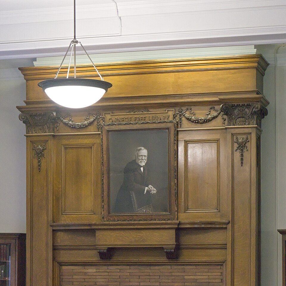 Portrait of Andrew Carnegie