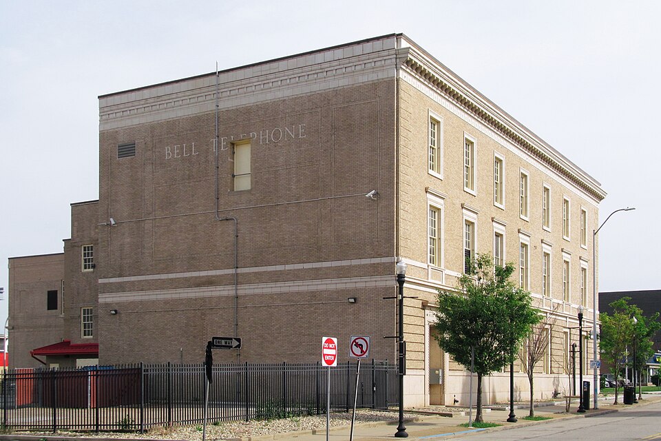 Telephone exchange, East Liberty