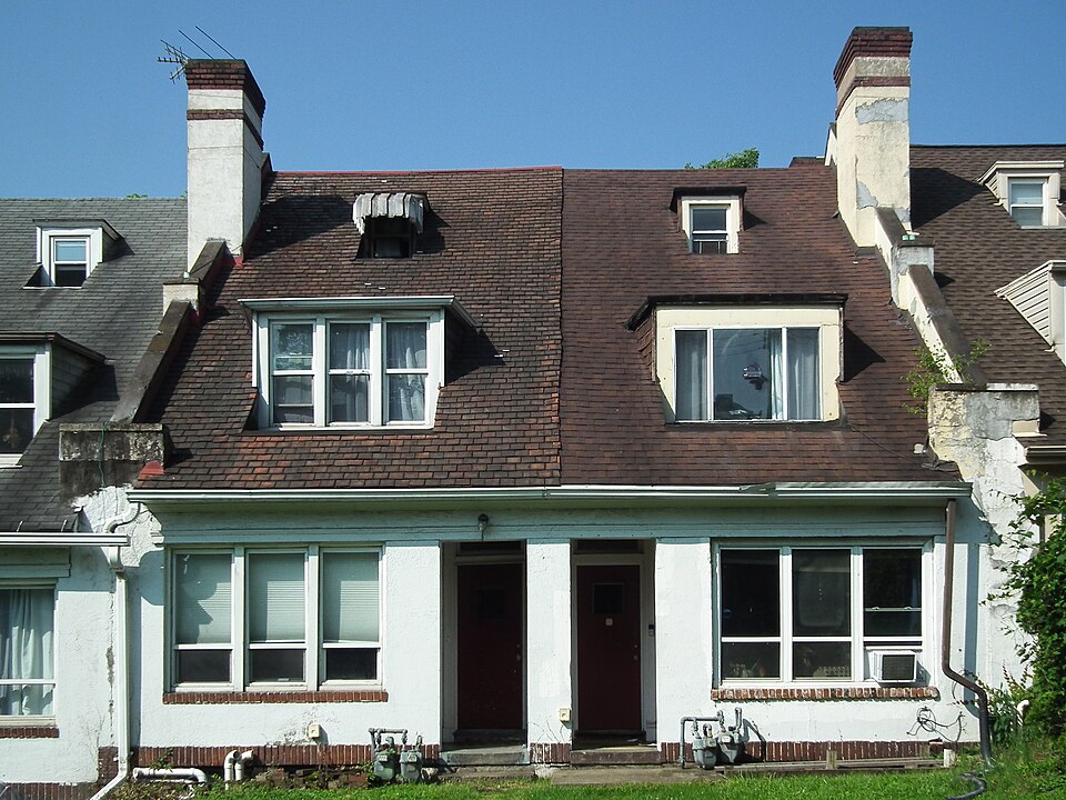 Two of the houses