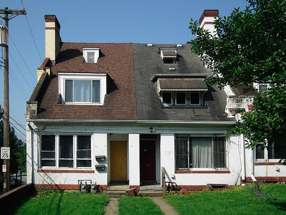 Two end houses