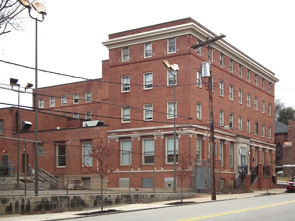 From down Centre Avenue