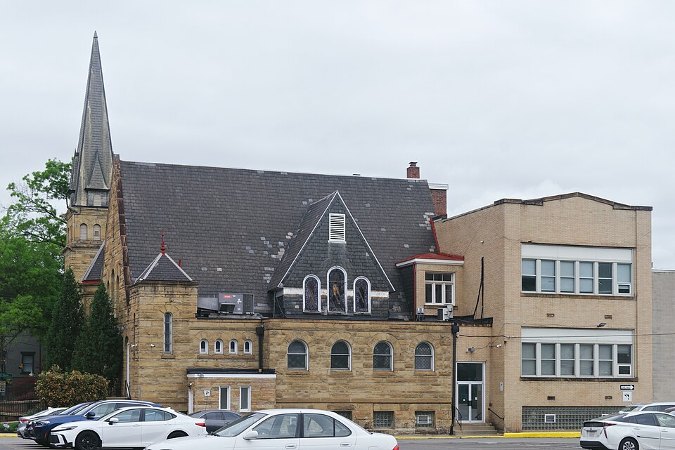 Rear of the church
