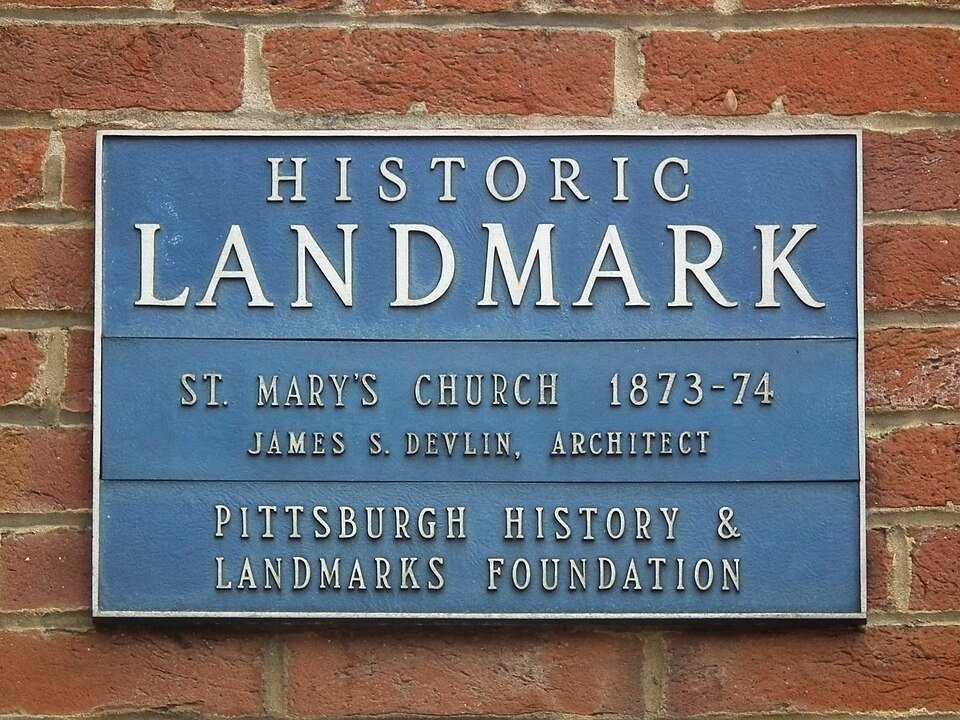 Historic Landmark plaque