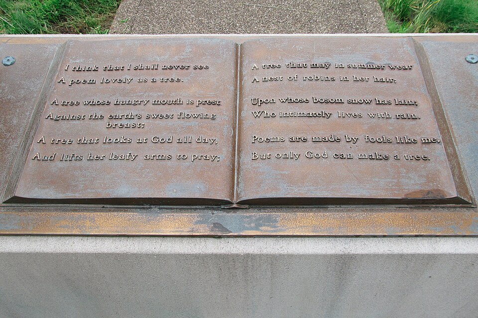 “Trees,” by Joyce Kilmer