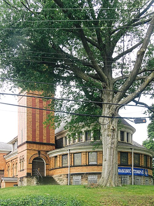 First Presbyterian Church (now Ingram Masonic Hall), Ingram, Pennsylvania