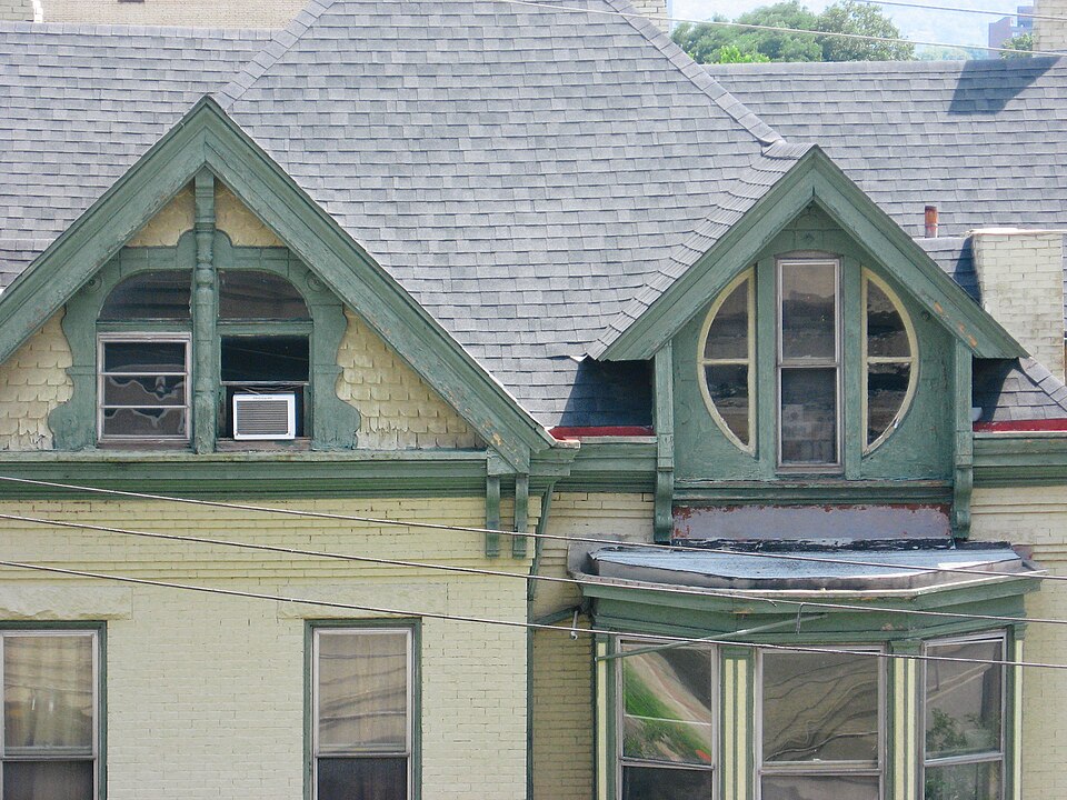Gable and dormer