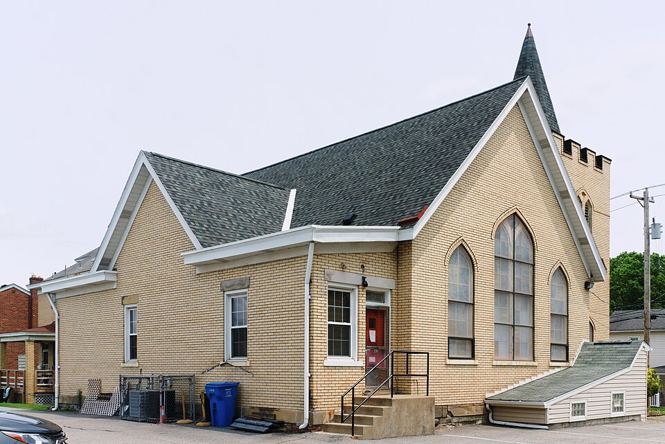 Rear of the church