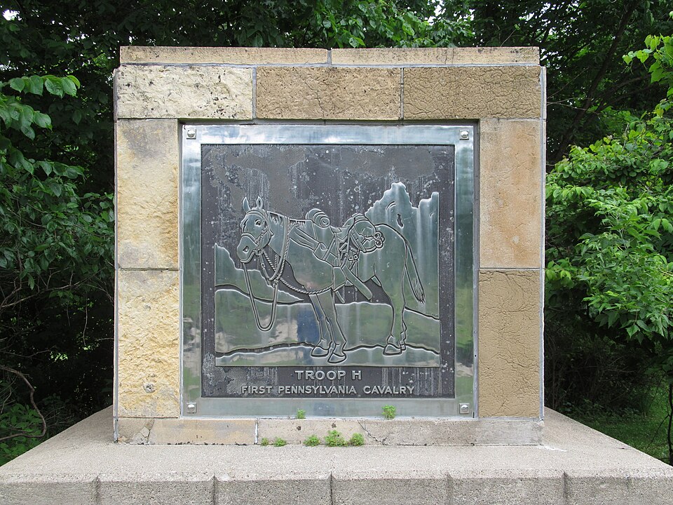 Troop H monument