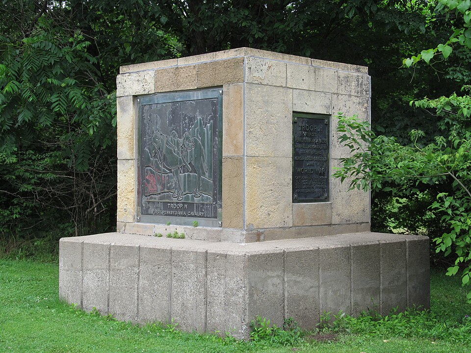 Perspective view of the monument