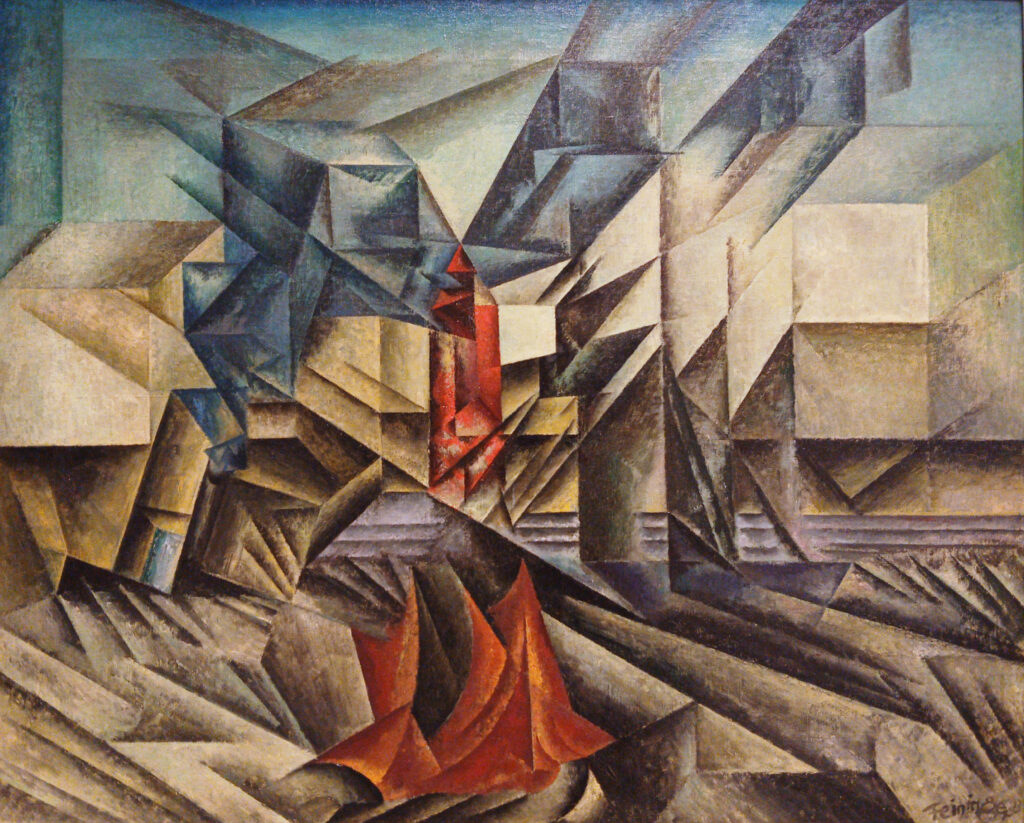 Harbor Mole, by Lionel Feininger, 1923