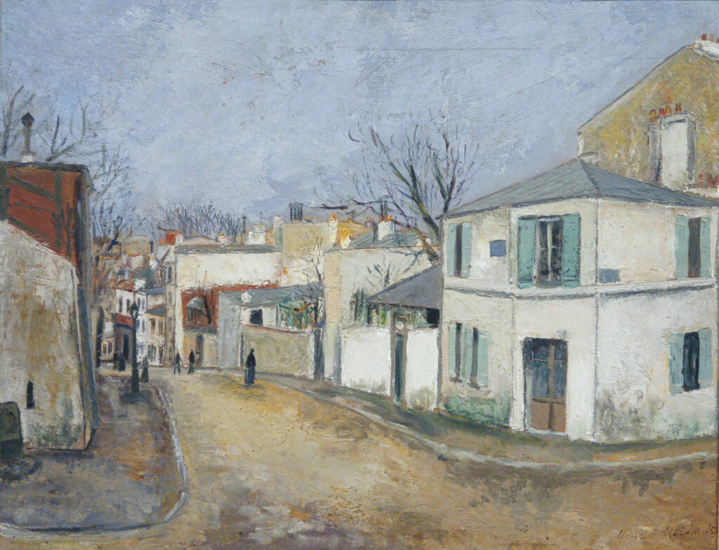 Rue de L’Abreuvoir, by Maurice Utrillo, 1911
