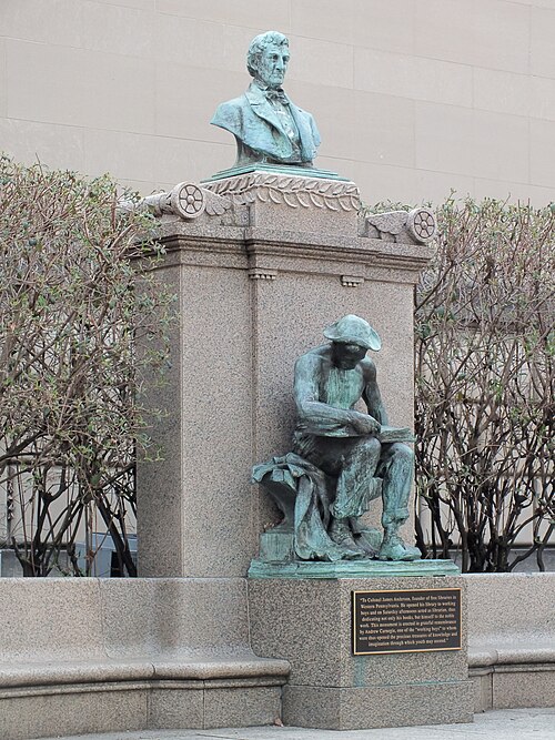 Colonel James Anderson monument
