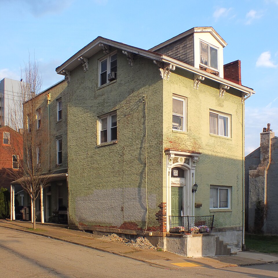 An Italianate house