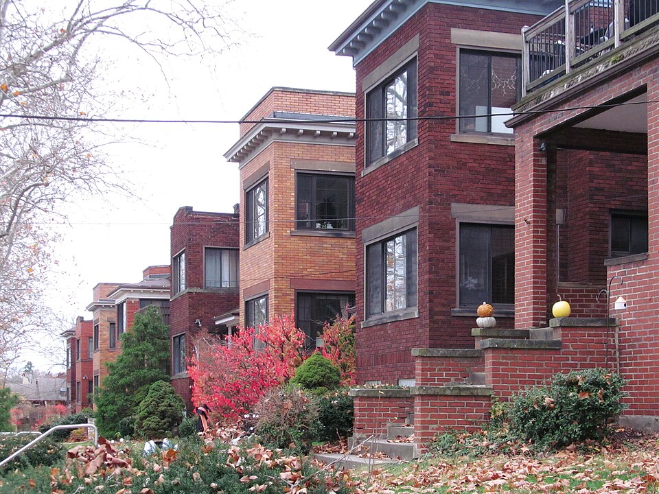 Duplexes on Meadowcroft Avenue, Mount Lebanon
