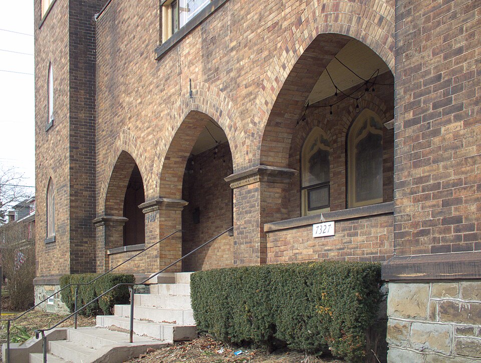 Arcaded porch