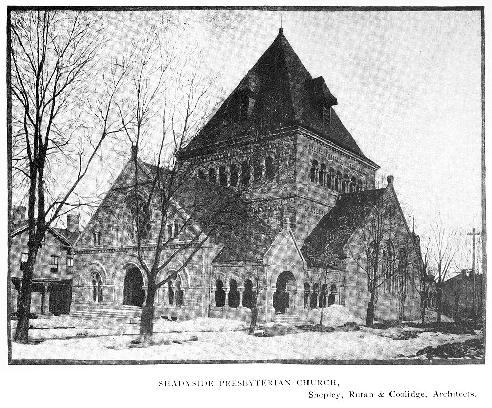 Shadyside Presbyterian Church in 1891