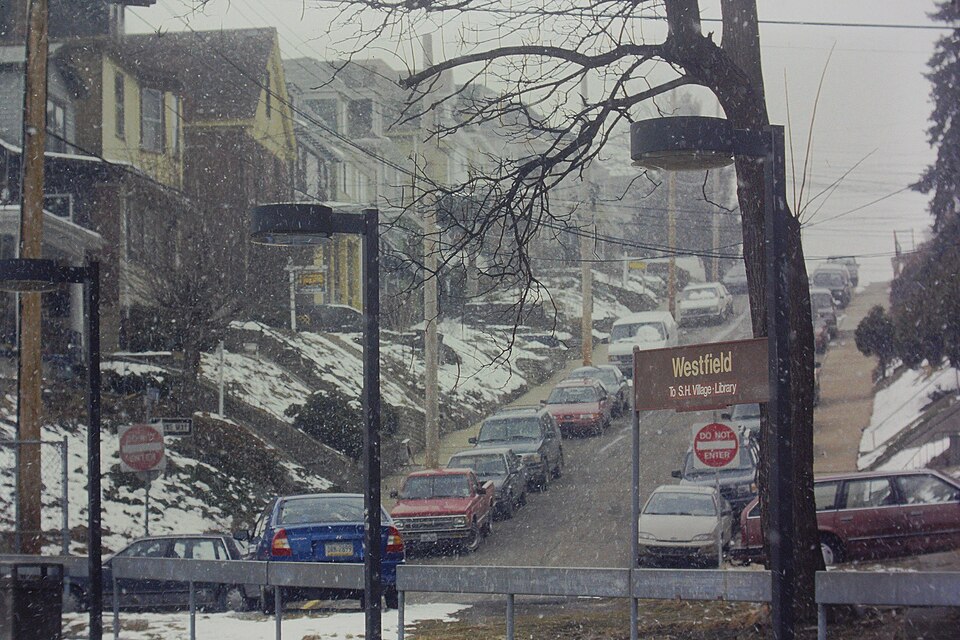 Westfield stop in 2001
