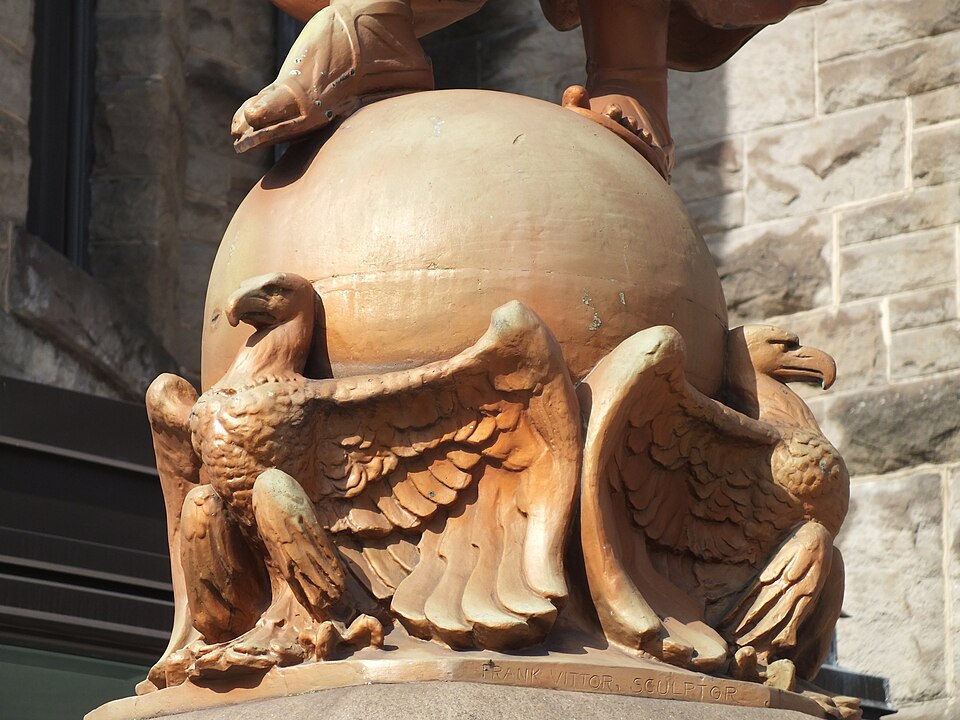 Base with eagles