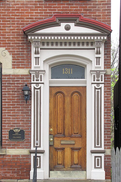 Front door of 1311
