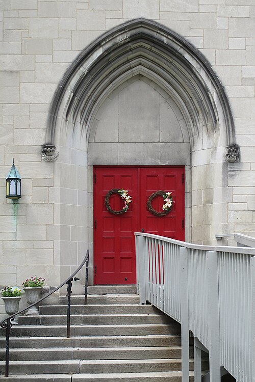 Front entrance