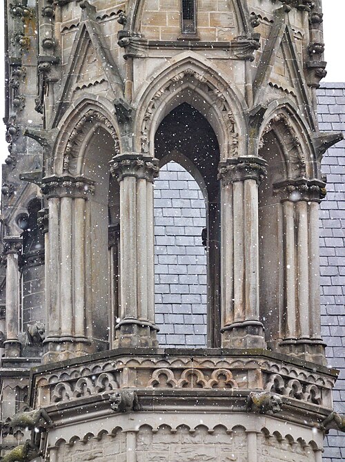 Detail of a tower