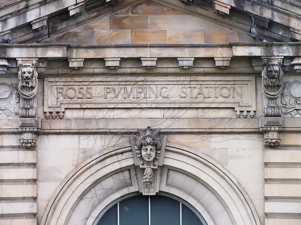 Ross Pumping Station with decorations