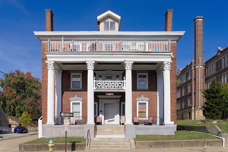 Front of the building
