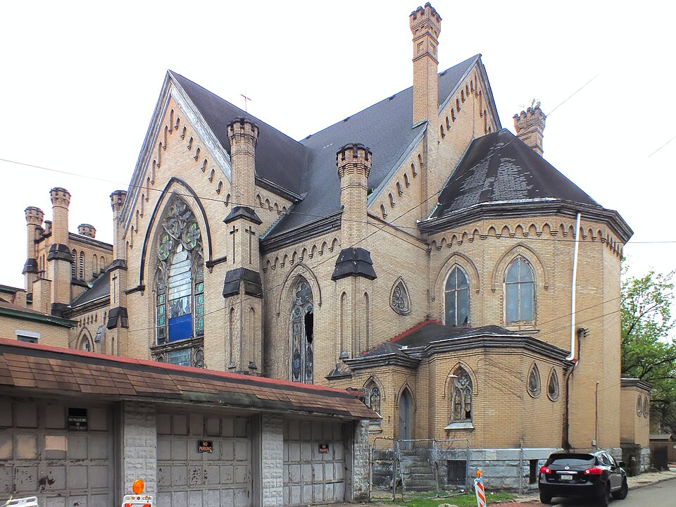 Rear of the church
