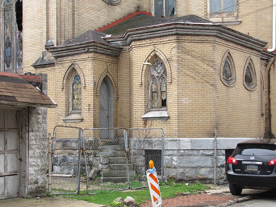 Perhaps a sacristy