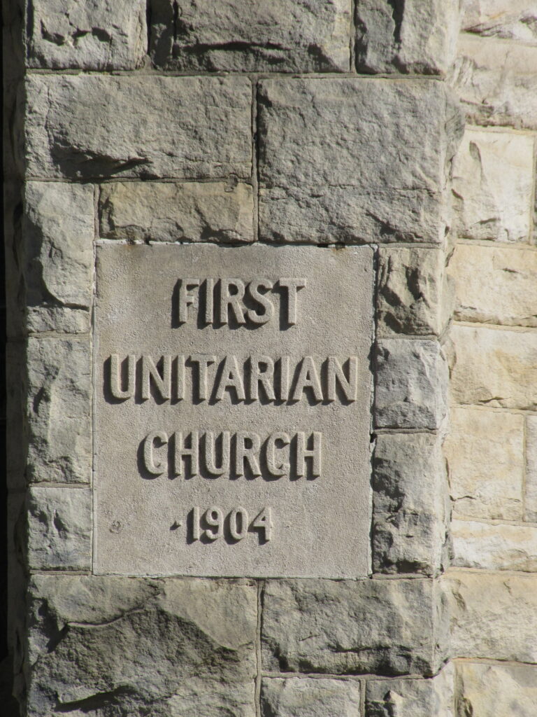 Date stone with date of 1904