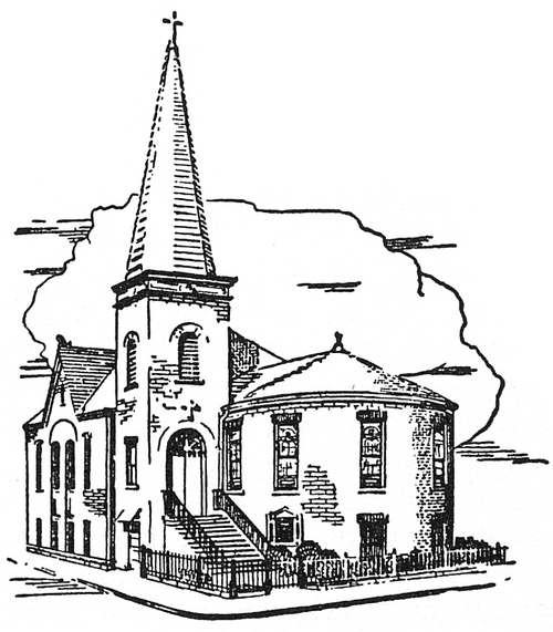 The church as built in 1903