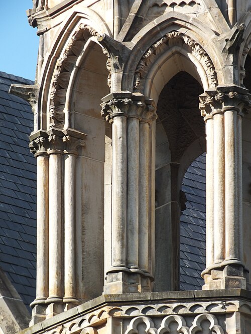 Detail of Gothic arches