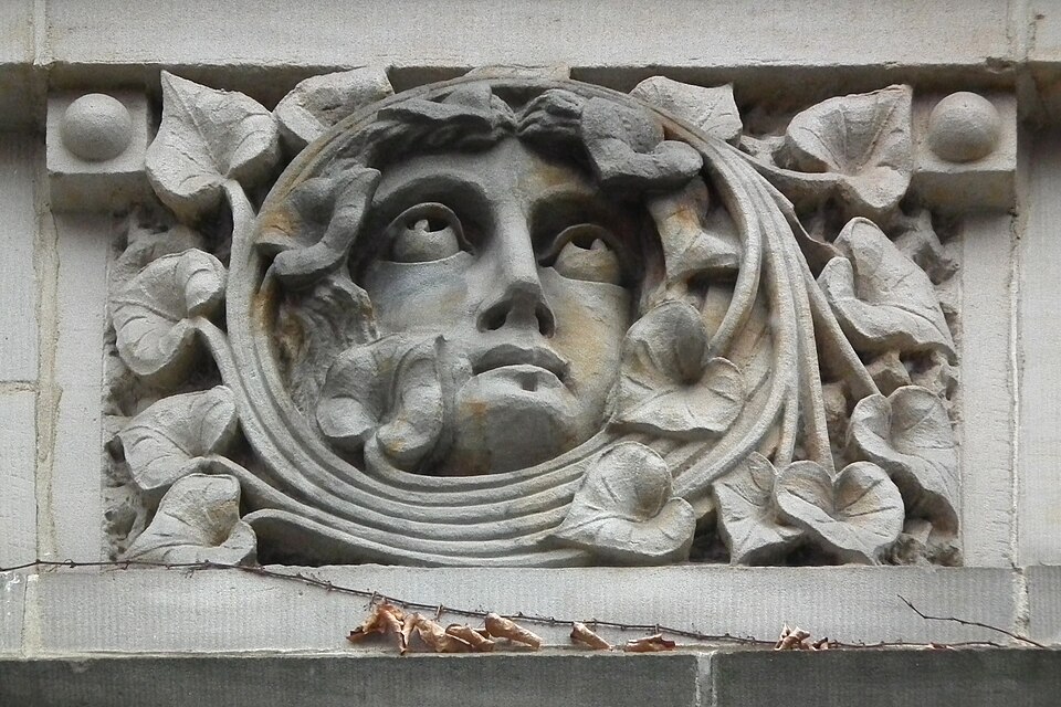 Face and foliage