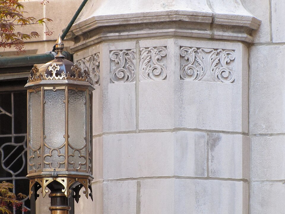 Lantern and ornaments
