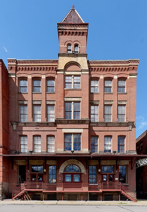 Front elevation, Eberhardt & Ober Brewery
