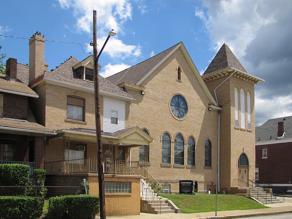 Parsonage and church