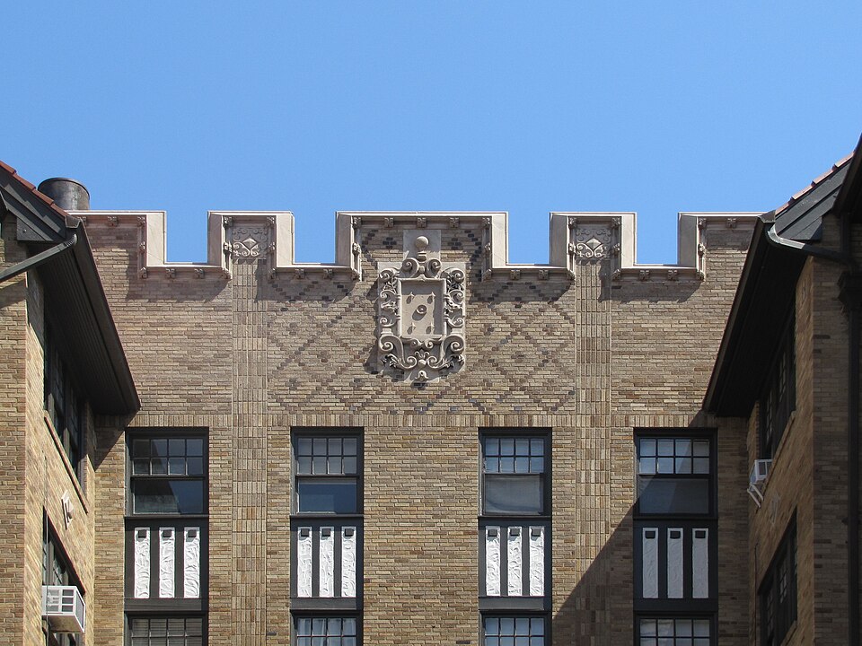 Parapet of Hampton Hall