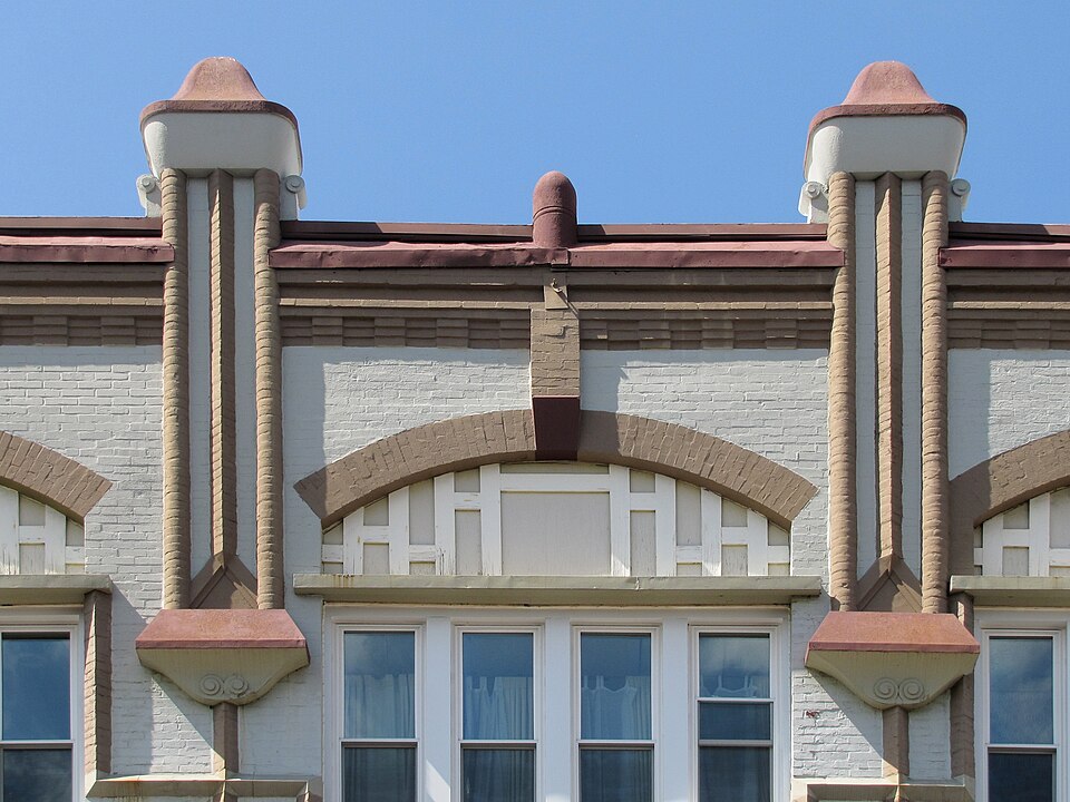 Top of the building