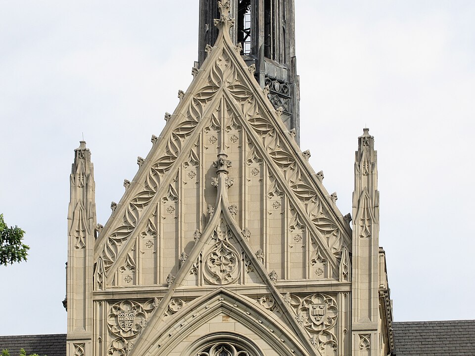 Reliefs and Gothic decorations
