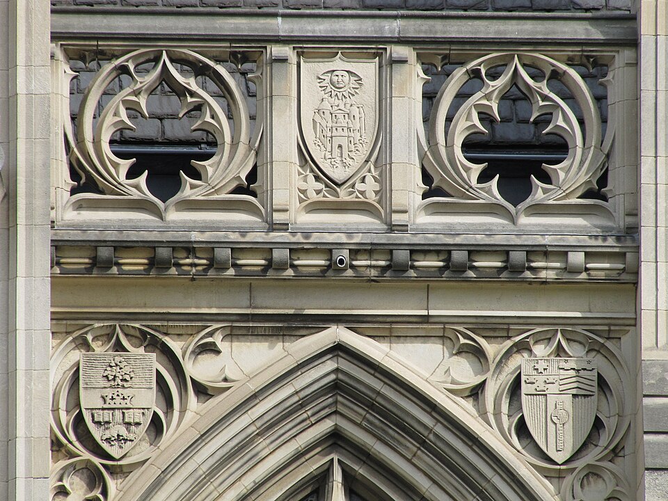 Reliefs and Gothic decorations