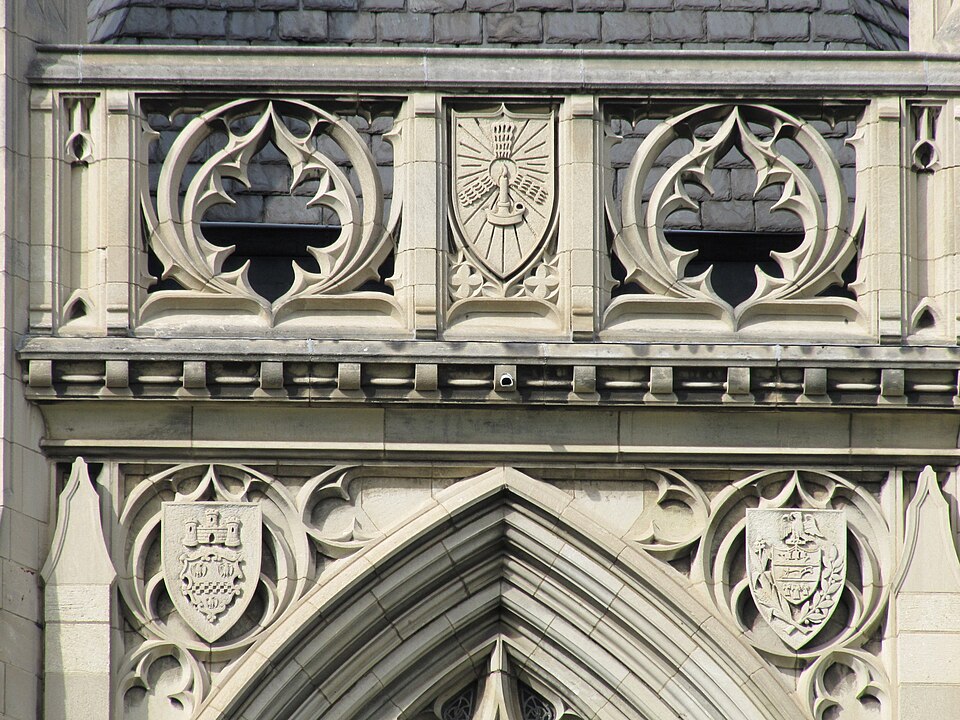 Reliefs and Gothic decorations